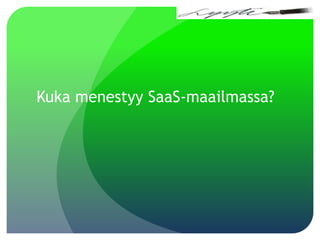  LumipalloefektiLukuja ja asiakkaita nyt:130+ yritystä ja organisaatiota (3/2011)1000+ yksittäistä käyttäjää (3/2011)300 000+ ilmoittautumista (3/2011)Yli 5000 tapahtumaa (3/2011)