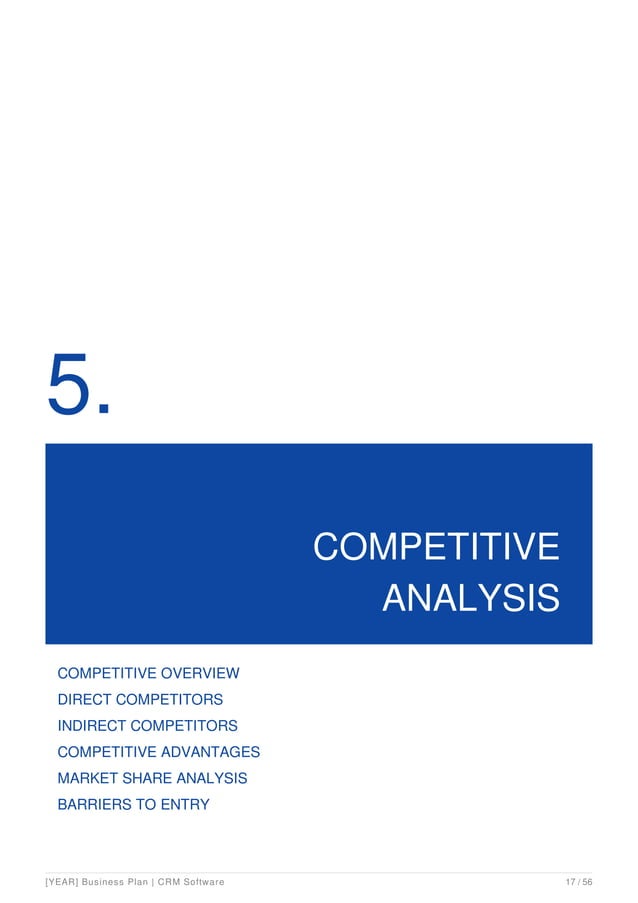 Saas Business Plan Example Pdf Sales Business