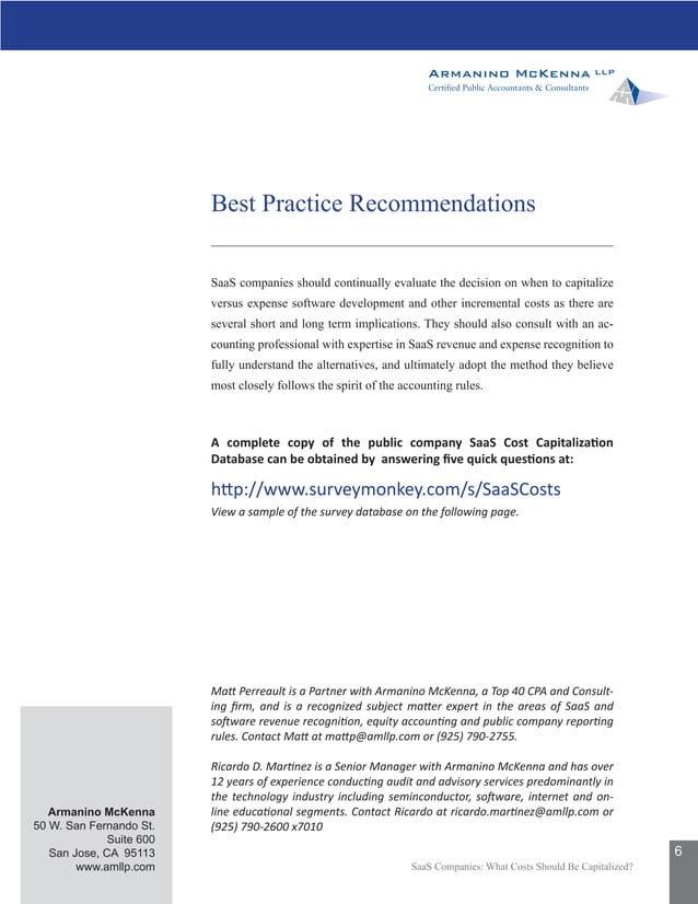 SaaS Companies What Costs Should Be Capitalized? PDF