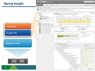 Spring Insight




     Java App

     Guest OS



vSphere Host




16
 