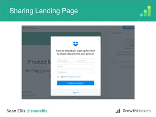 Sharing Landing Page
 