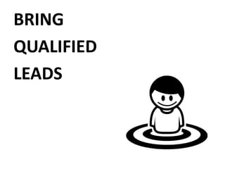 BRING
QUALIFIED
LEADS
 