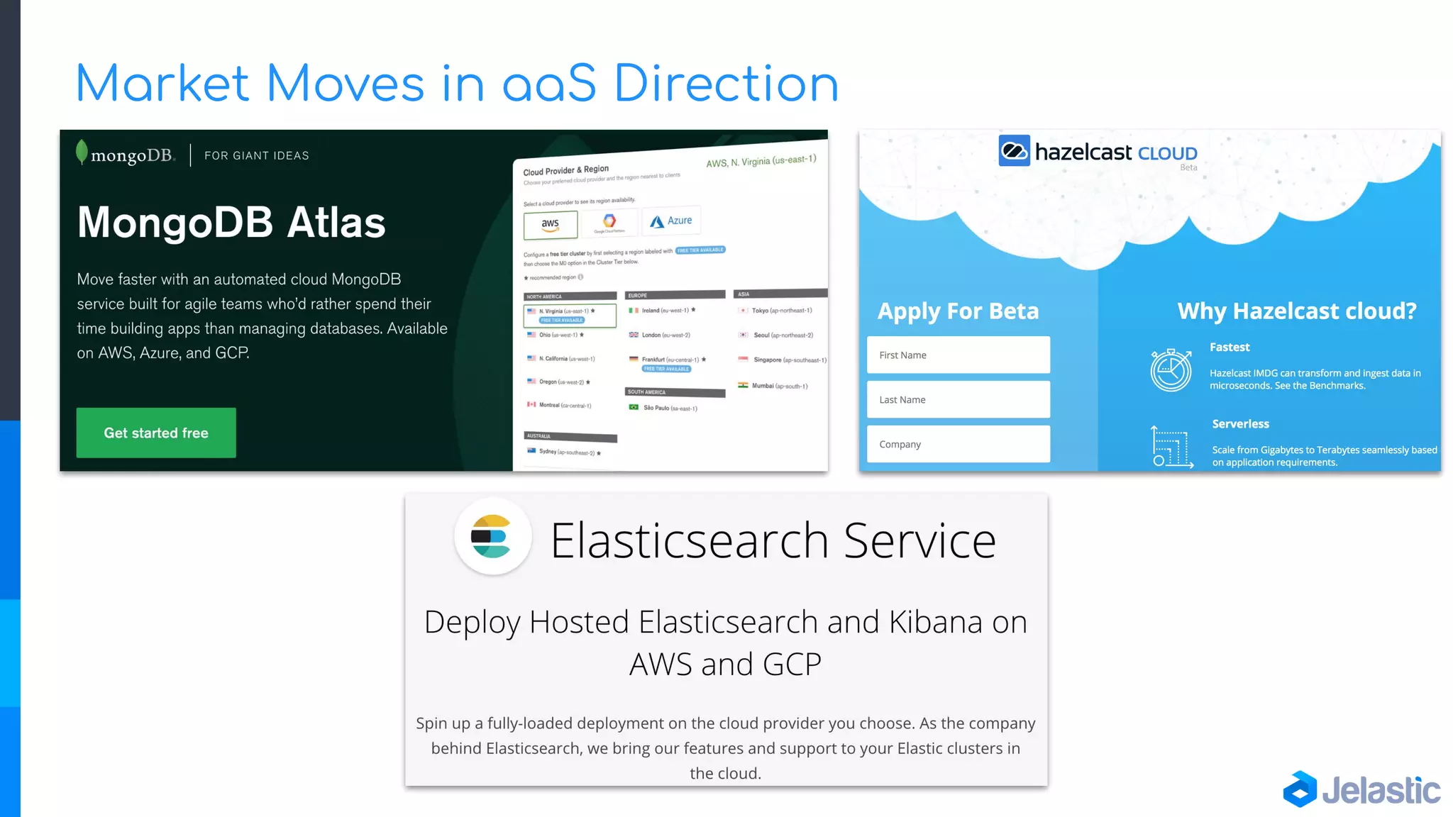 Market Moves in aaS Direction
 
