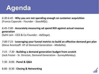 Creating a Demand Generation Budget From Scratch | PDF