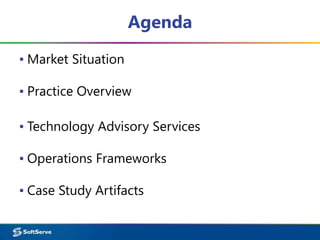 SaaS Operations Practice Overview SoftServe DevOps | PPTX