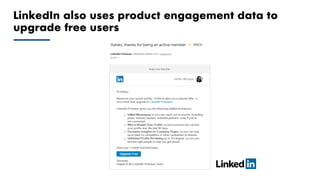 Proprietary and Confidential ©2017 OpenView Investments, LLC. All Rights Reserved 45
LinkedIn also uses product engagement data to
upgrade free users
 