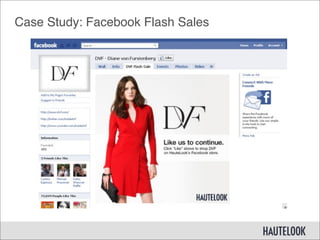 Case Study: Facebook Flash Sales
 