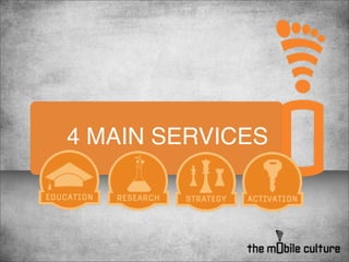 4 MAIN SERVICES
 