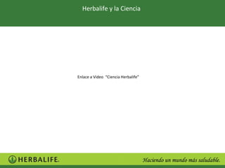 Herbalife y la Ciencia




Enlace a Video “Ciencia Herbalife”
 