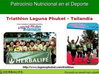 Patrocinio Nutricional en el Deporte
 