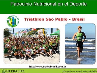 Patrocinio Nutricional en el Deporte
 