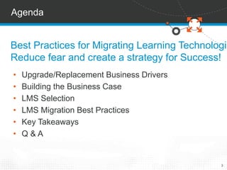 Best Practices for Migrating Your LMS: Building a Business Case for ...