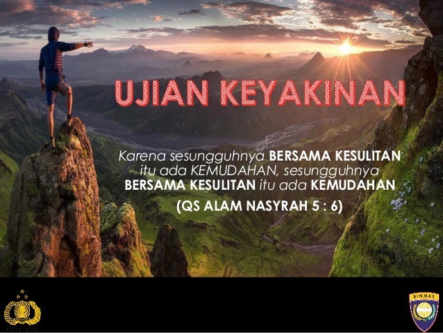 sabar dengan ujian allah