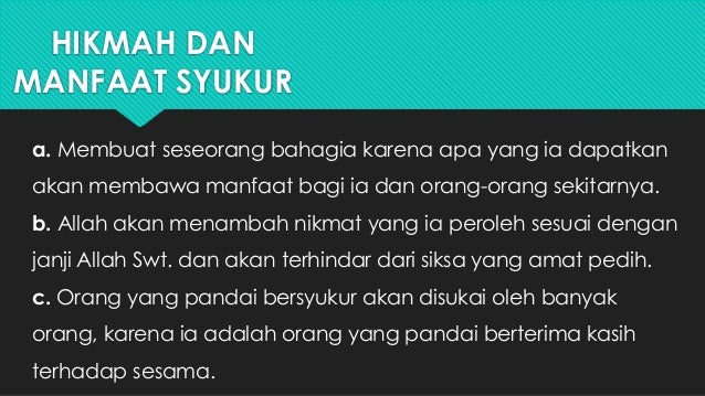 Sabar, qonaah, ridho dan sabar