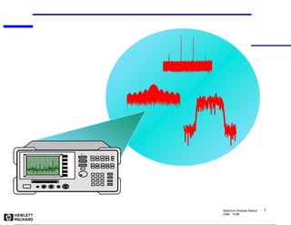 Spectrum Analysis Basics
CMB 12/96
1
8563A
SPECTRUM ANALYZER 9 kHz - 26.5 GHz
 
