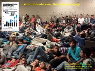 Kids cross border alone, fleeing drugs and gangs
https://www.google.com/search?q=train+of
+death+mexico&tbm=isch&tbo=u&source=u
niv&sa=X&ei=8M_rU9OPJ5CdygS1u4L4BQ&v
ed=0CBwQsAQ&biw=1680&bih=935
 