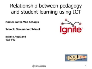 Relationship of Pedagogy and ICT