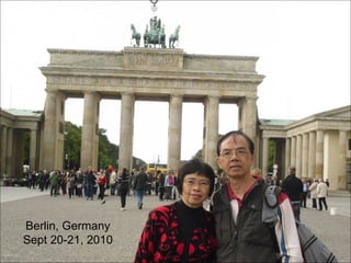 Berlin, Germany Sept 20-21, 2010 