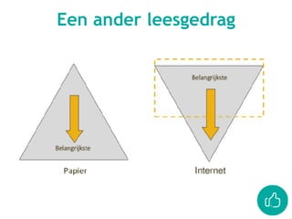 Een ander leesgedrag
 