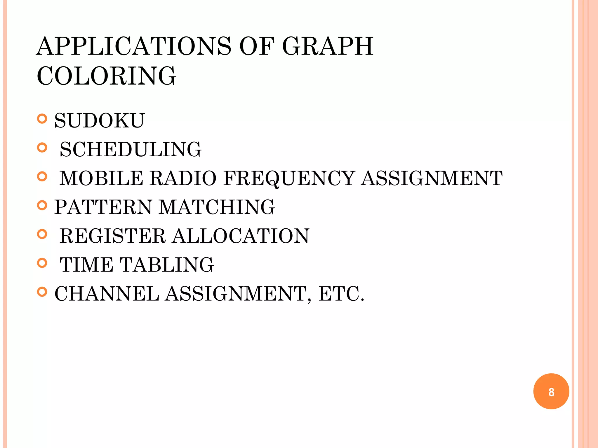Graph coloring | PPT | Computing | Technology & Computing