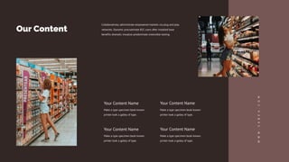 Your Content Name
Make a type specimen book known
printer took a galley of type.
Your Content Name
Make a type specimen book known
printer took a galley of type.
Your Content Name
Make a type specimen book known
printer took a galley of type.
Your Content Name
Make a type specimen book known
printer took a galley of type.
Our Content
Collaboratively administrate empowered markets via plug and play
networks. Dynamic procrastinate B2C users after installed base
benefits dramatic visualize predominate extensible testing.
W
W
W
.
S
A
B
E
A
.
C
O
M
 