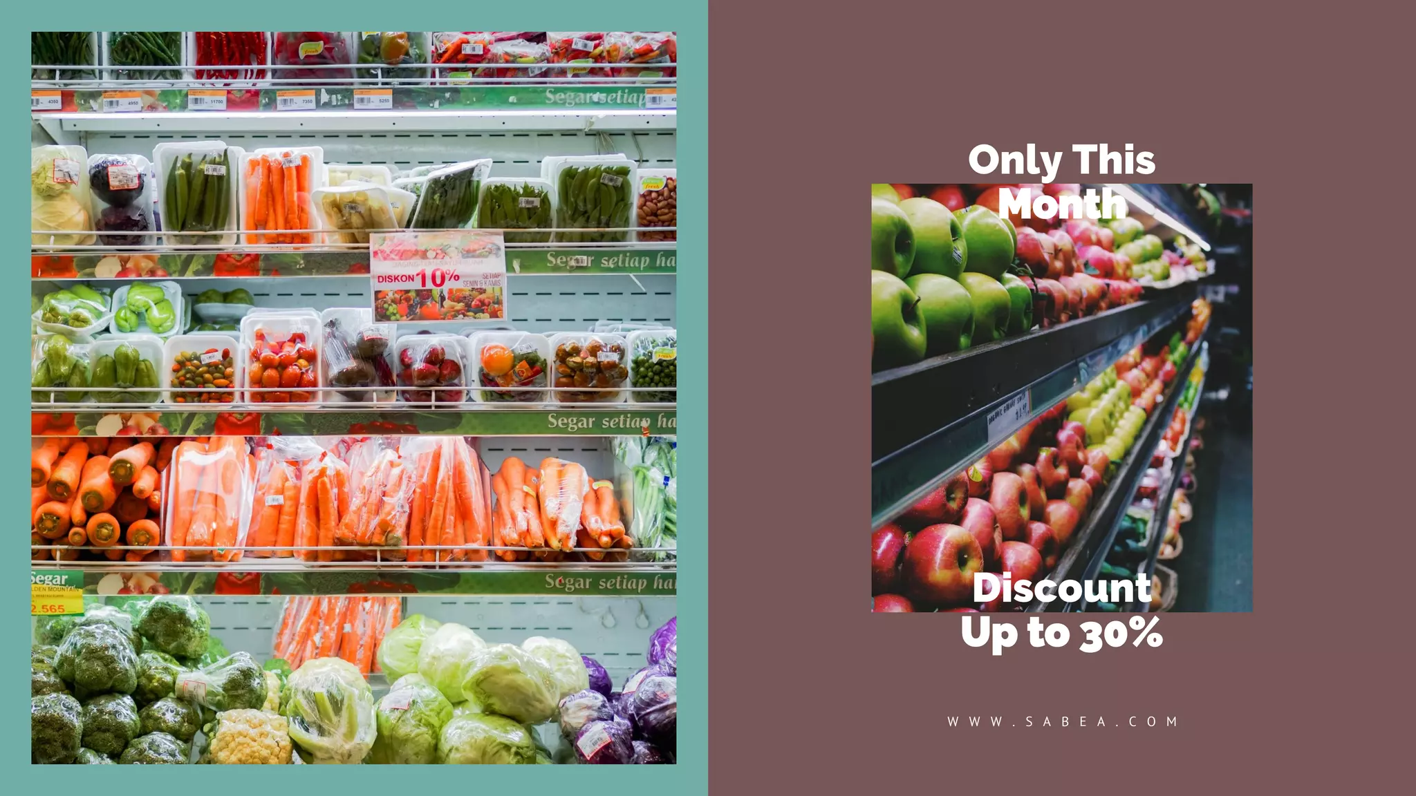 Only This
Month
W W W . S A B E A . C O M
Discount
Up to 30%
 