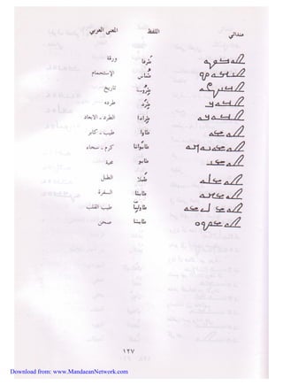 Download from: www.MandaeanNetwork.com 
 