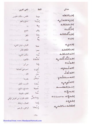 Download from: www.MandaeanNetwork.com 
 