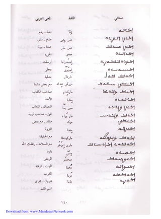 Download from: www.MandaeanNetwork.com 
 