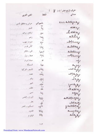 Download from: www.MandaeanNetwork.com 
 