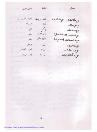 Download from: www.MandaeanNetwork.com 
 