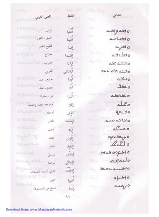 Download from: www.MandaeanNetwork.com 
 