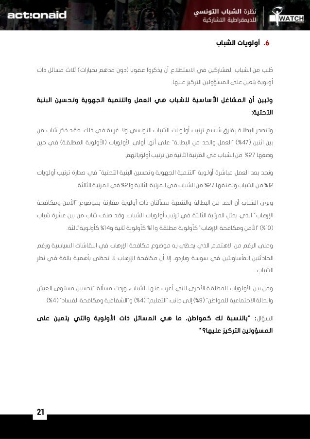 نظرة الشباب الديمقراطية التشاركية