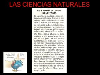 LAS CIENCIAS NATURALES 