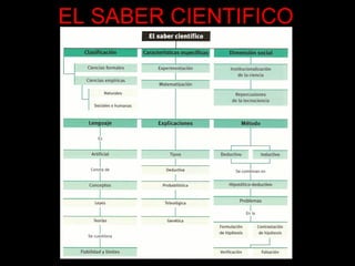EL SABER CIENTIFICO 