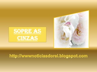 Sopre as Cinzas http://wwwnoticiasdorei.blogspot.com 