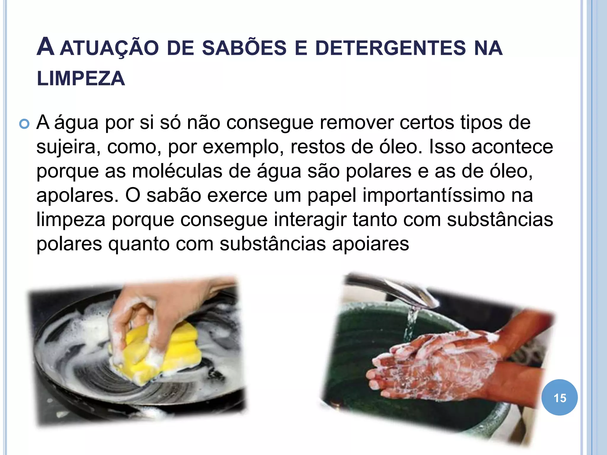Sabões e detergentes | PPTX