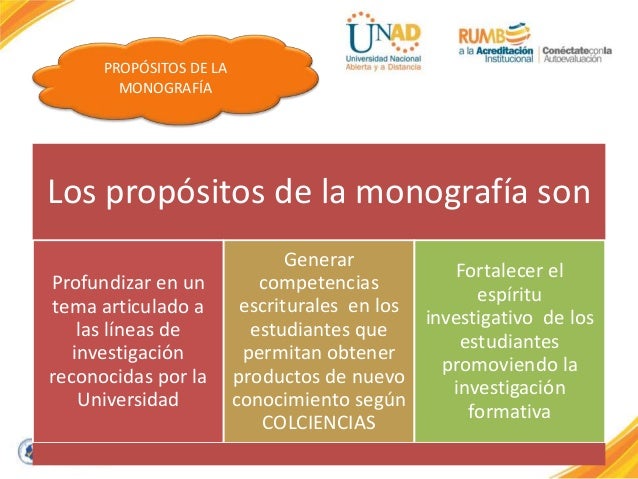 Sabes que es una monografia