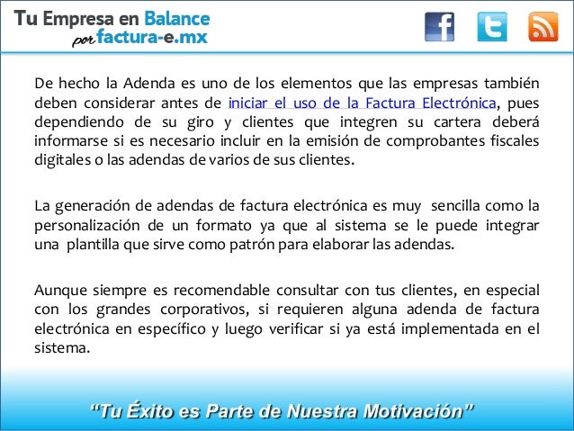 Addenda o adenda Addenda o adenda