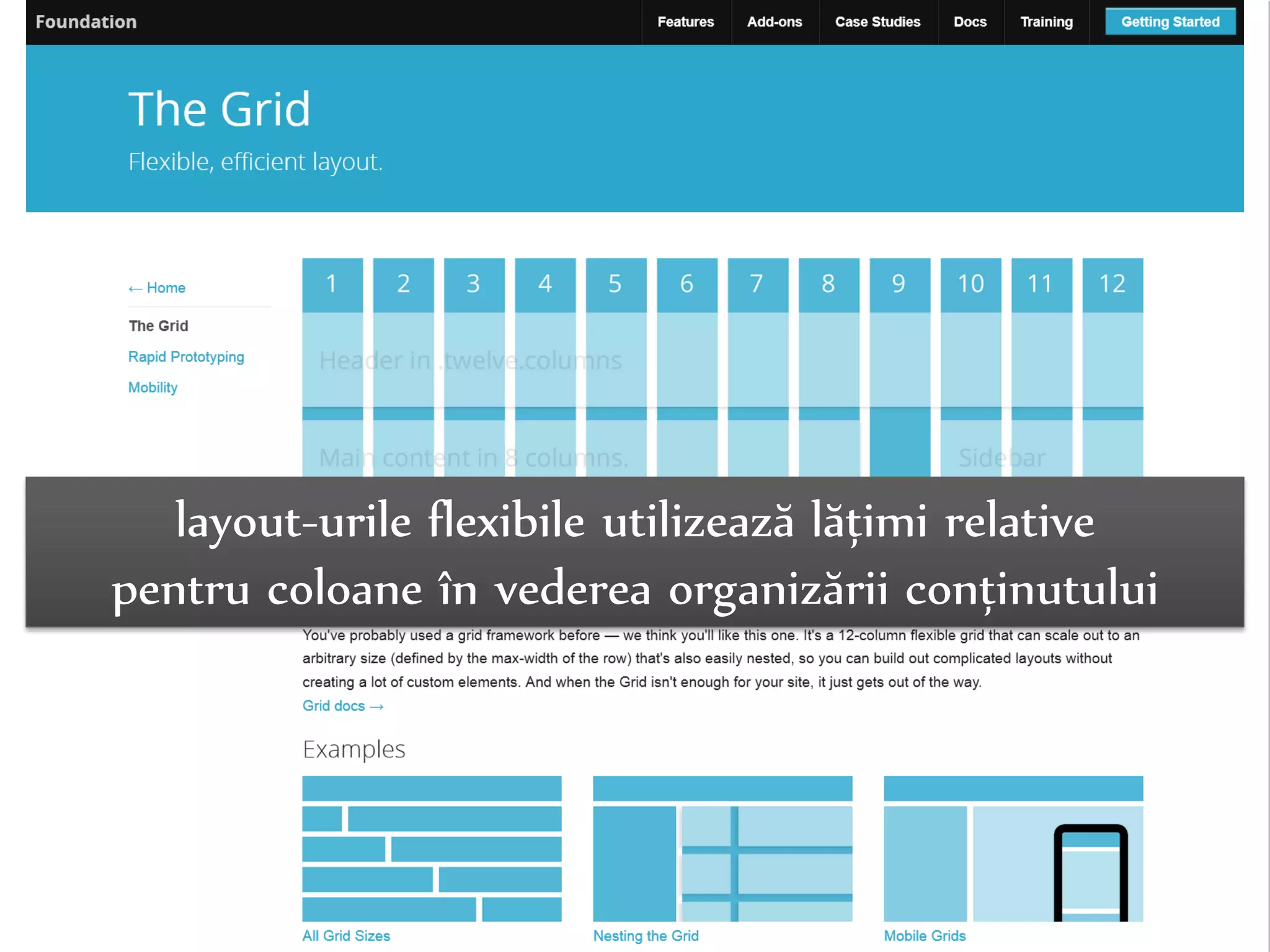 Dr.Sabin-CorneliuBuraga–www.purl.org/net/busaco
fonturi Web responsive
fonturile externe nu trebuie încărcate în contextul dispozitivelor
având rezoluții reduse ale ecranului
soluții:
încărcarea asincronă a fonturilor (Web font loading)
considerarea graficii vectoriale – SVG (Scalable Vector Graphics)
detalii la http://webtypography.net/talks/rdo13/
 