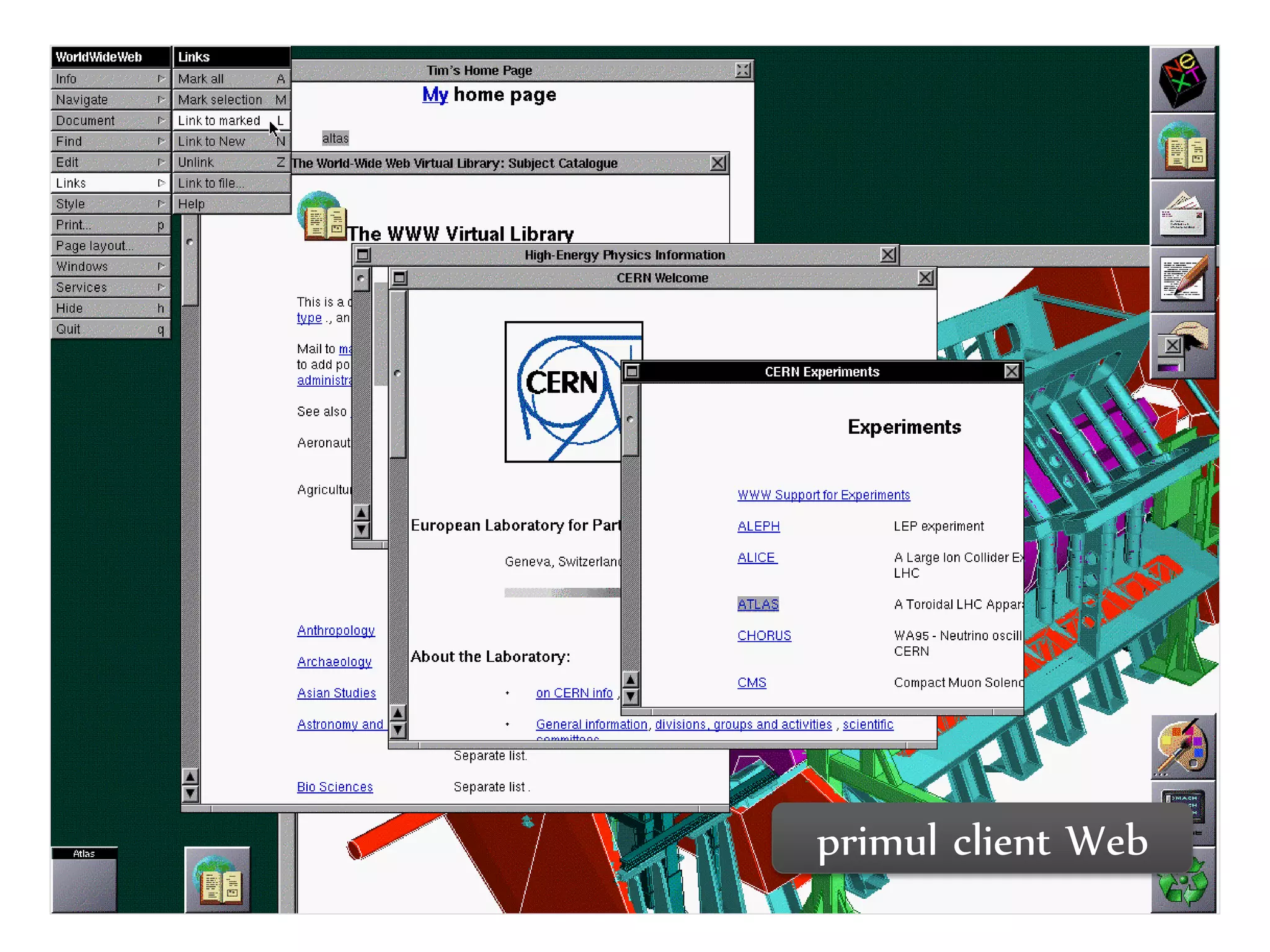 Dr. Sabin-Corneliu Buraga – www.purl.org/net/busaco 
web 
primul client Web 
 
