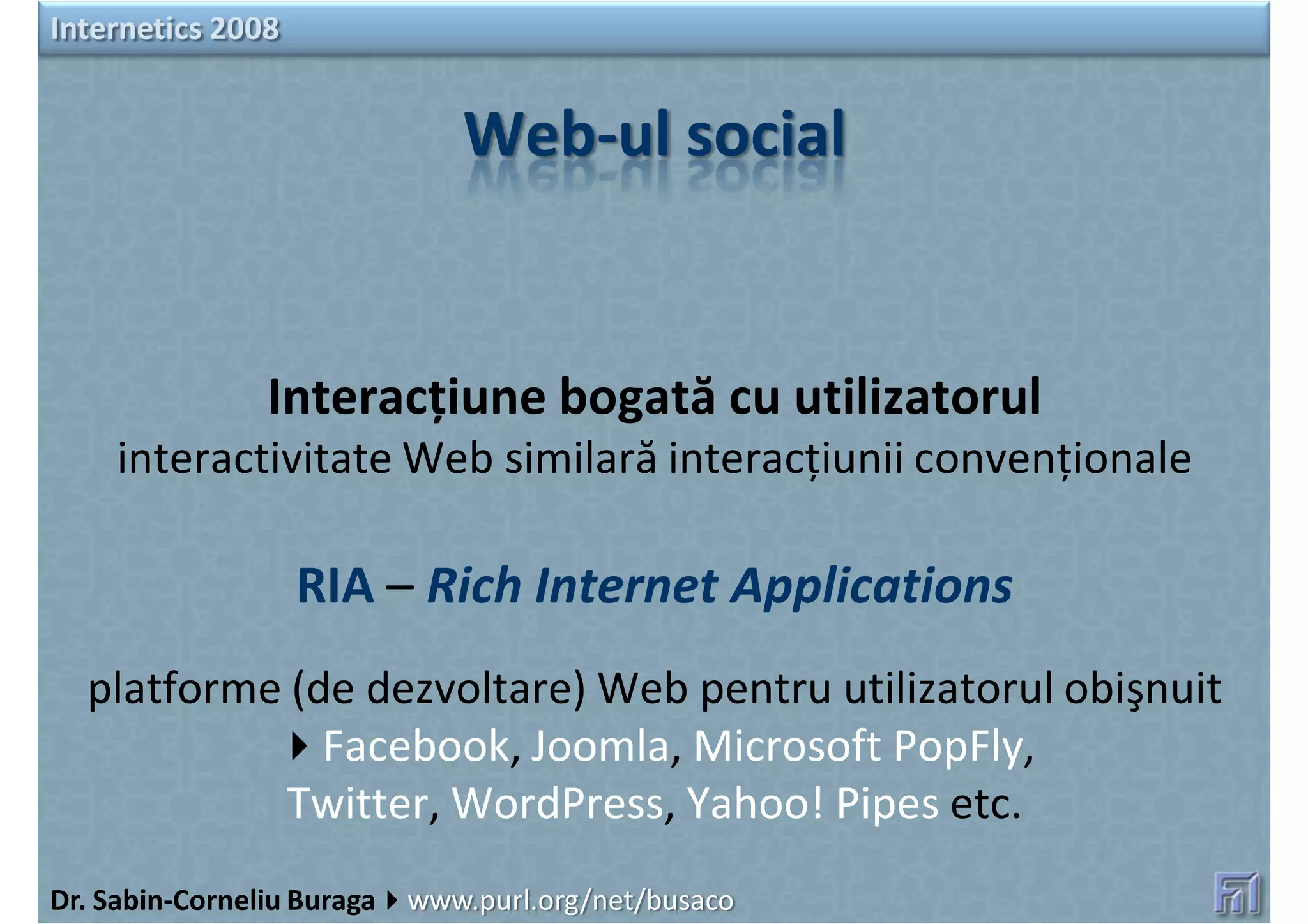 Orizonturi Web (Web Horizons)