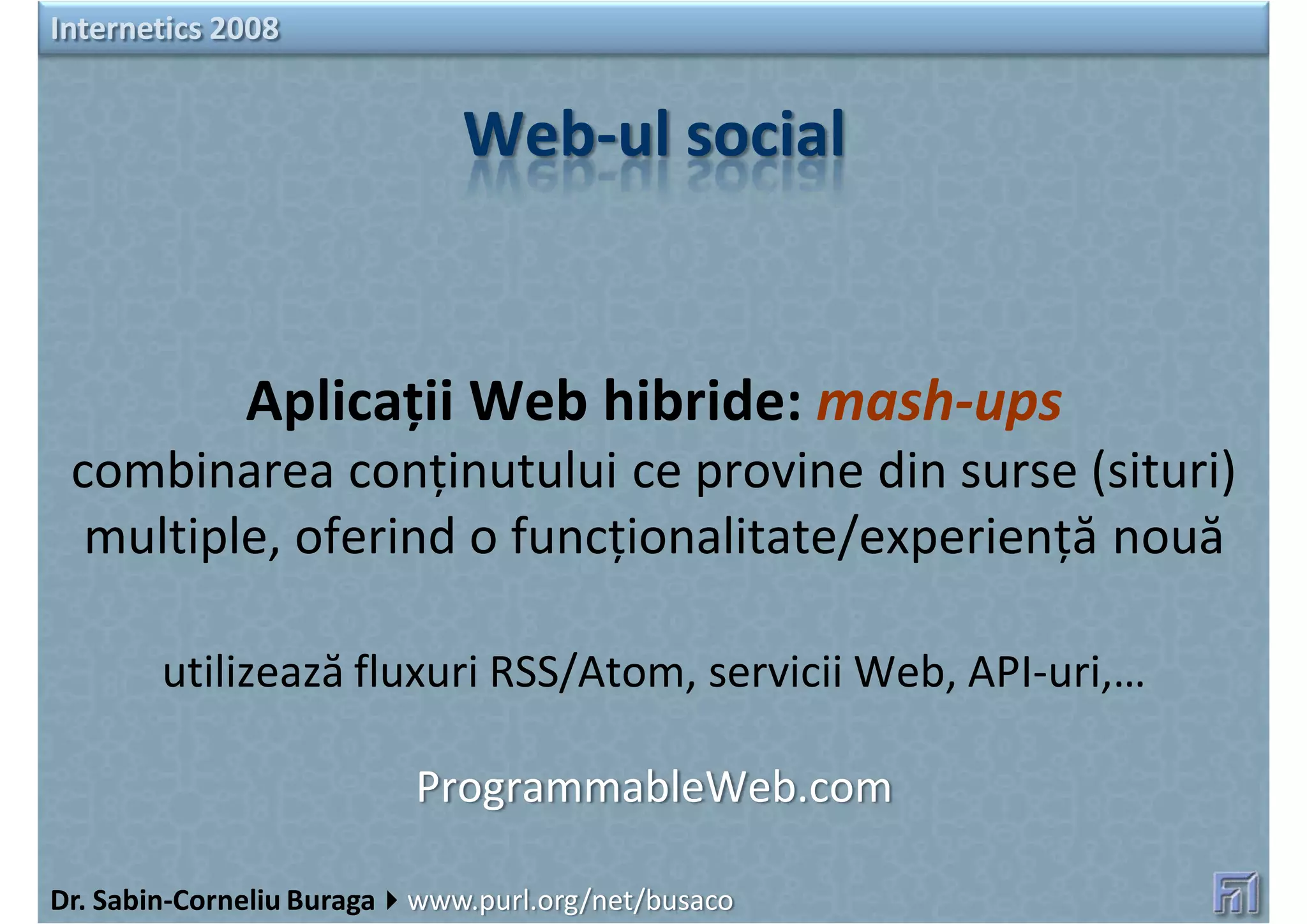 Orizonturi Web (Web Horizons)