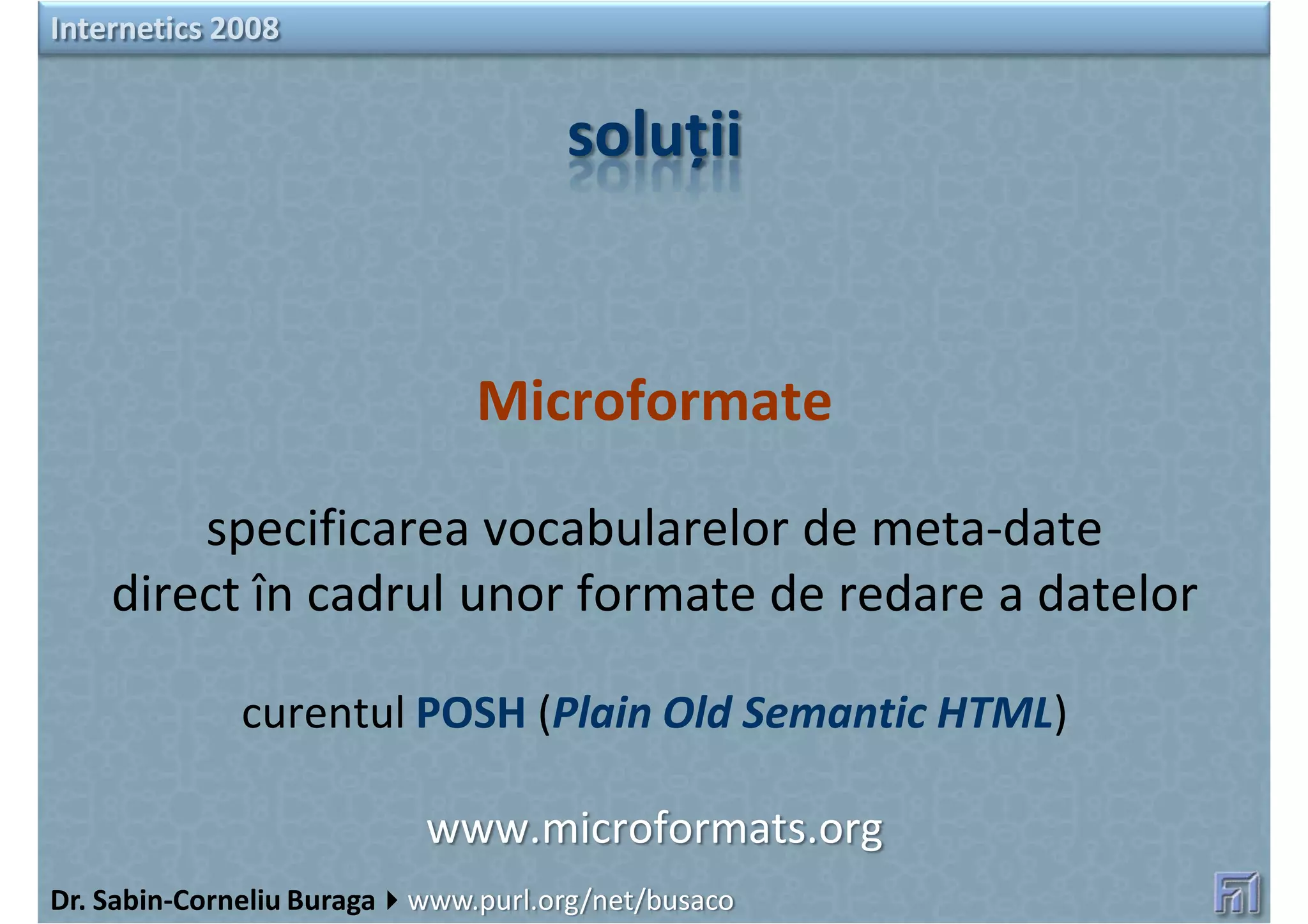 Orizonturi Web (Web Horizons)