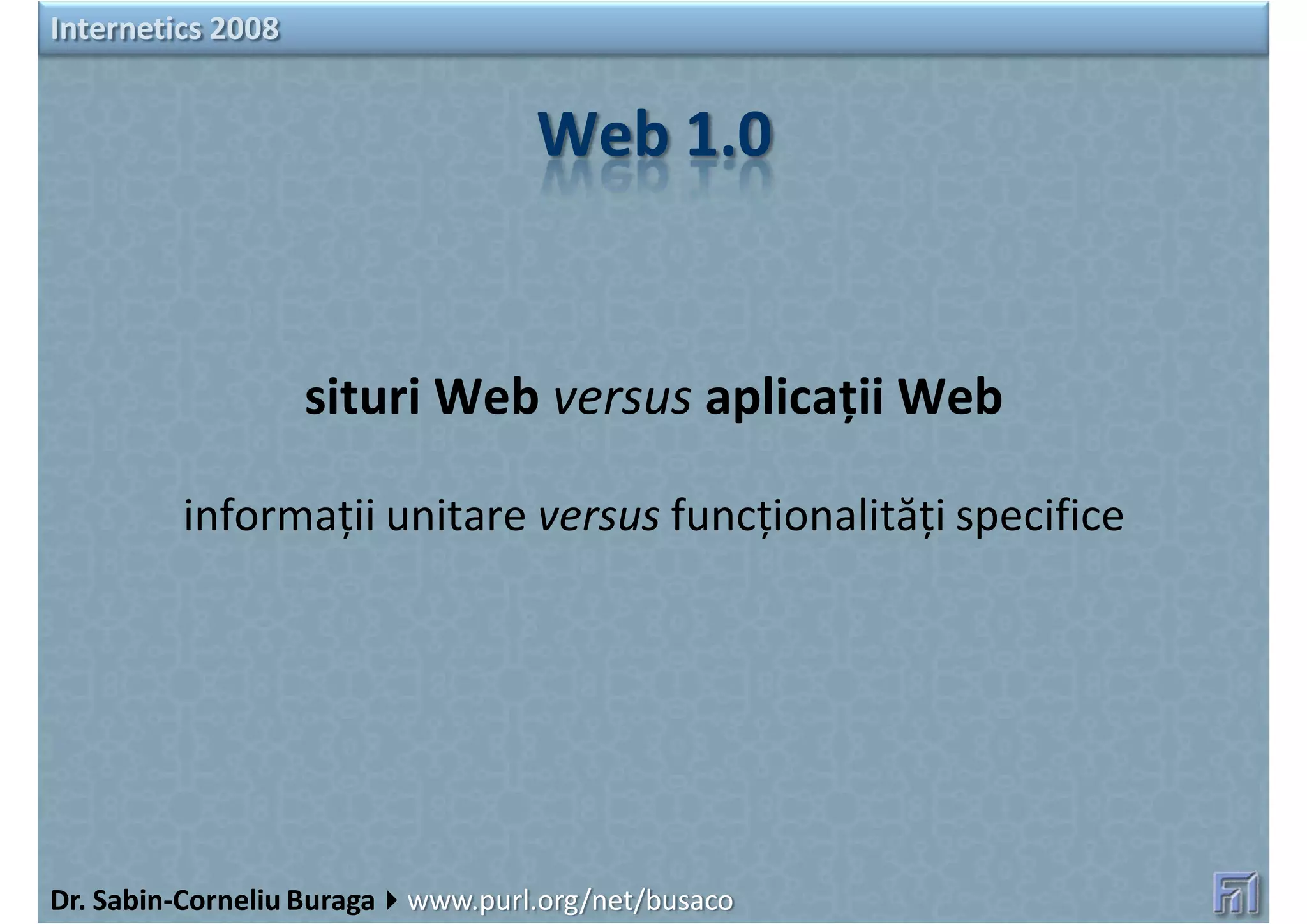 Orizonturi Web (Web Horizons)