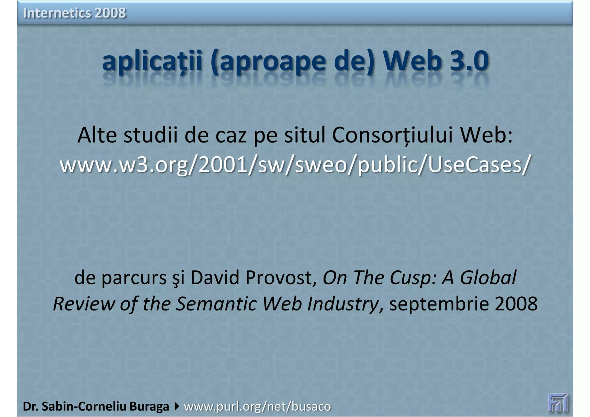 Orizonturi Web (Web Horizons)