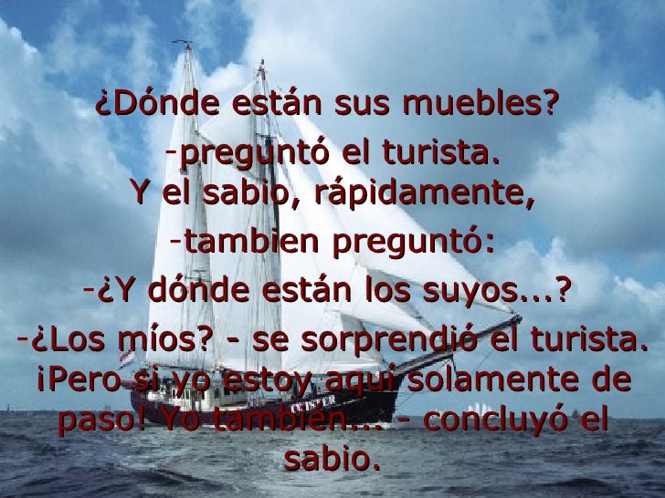 El Turista Y El Sabio
