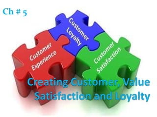 Creating customer value, satisfaction and loyalty | PPT