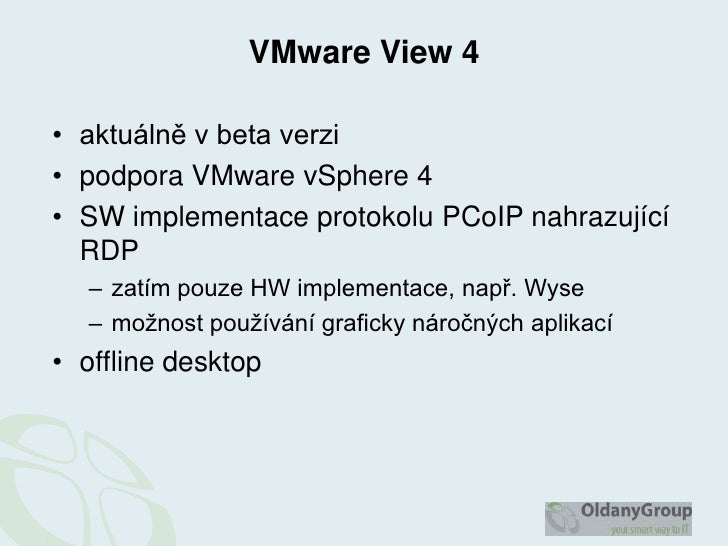 vmware virtual desktop infrastructure