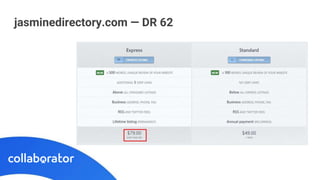 jasminedirectory.com — DR 62
 